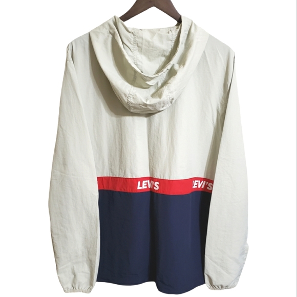 Levi's Retro Color Block Popover Jacket Men's Size XL NWT - Picture 12 of 14